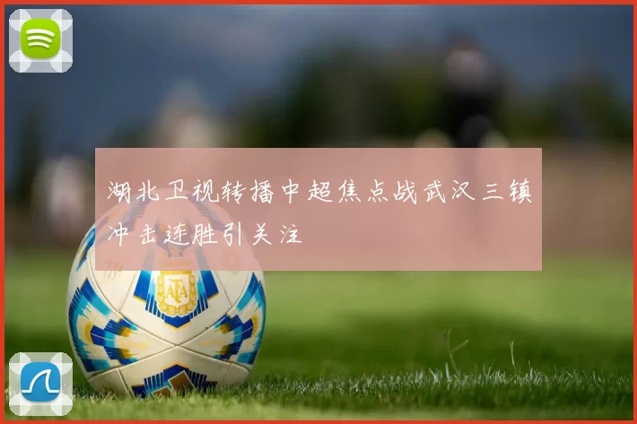 湖北卫视转播中超焦点战武汉三镇冲击连胜引关注